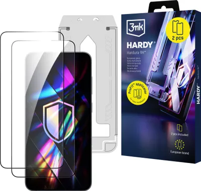 Zdjęcie produktu dla 2x Szkło hartowane z aplikatorem 3mk Hardura 9H do Samsung Galaxy S24+/S25+