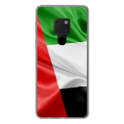 Produktbild von MuchoWow® Handyhülle Schutzhülle Hülle für Huawei P40 Lite Die Flagge der Vereinigten Arabischen Emirate Silikon Softcase Handy Hülle - Handy