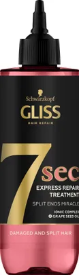Obrázok produktu pre Gliss Ekspresowa kuracja do włosów z rozdwajającymi się końcówkami, 200ml