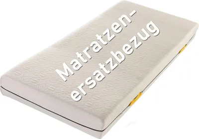 A mattress cover is shown on a white background.