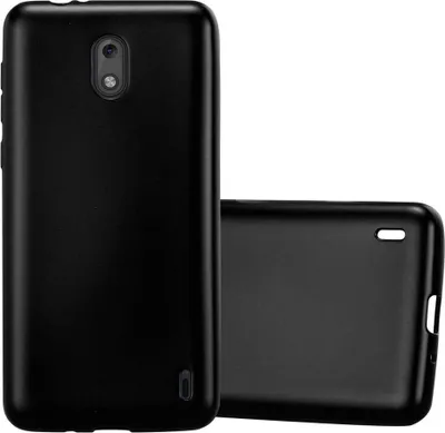 Produktbild von Cadorabo Schutzhülle für Nokia 2 2017 Hülle in Schwarz Handyhülle TPU Silikon Etui Cover Case