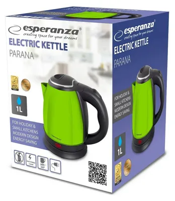 Produktbild von Esperanza Wasserkocher Parana 10 L Grün Ekk128G