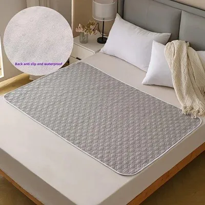 Produktbild von Wasbare Plasmatten für Erwachsene und Haustiere - leckfreie Matratzenbeschützer, für den Menstruationszeitraum und den Hausgebrauch, 50x70cm