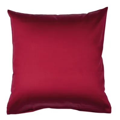 Produktbild von Traumschloss Mako-Satin Kissenbezug 40 x 40 cm bordeaux 100% Mako-Baumwolle, mit Reißverschluss