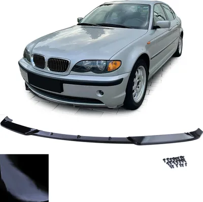 Immagine prodotto di Spoiler anteriore performance lip nero lucido per BMW Serie 3 E46 Berlina
