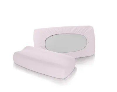 Produktbild von Fleuresse Vital-Comfort Jersey-Bezug für Nackenstützkissen rose
