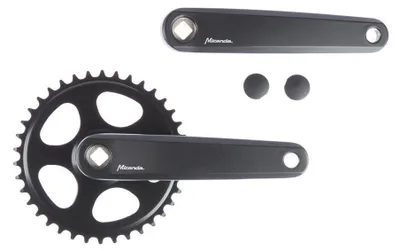 Zdjęcie produktu dla Mechanizm korbowy Miranda Delta 1R JIS 42t BCD104, Q:8, czarny