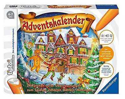 Produktbild von Ravensburger 00562 - Tiptoi Adventskalender, ohne Stift