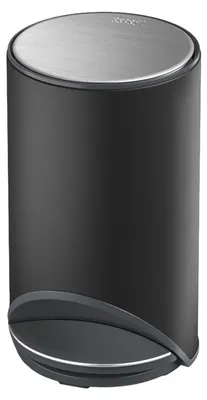 Image de JOSEPH JOSEPH Arc Easy-Push Seau à pédale noir mat 10L
