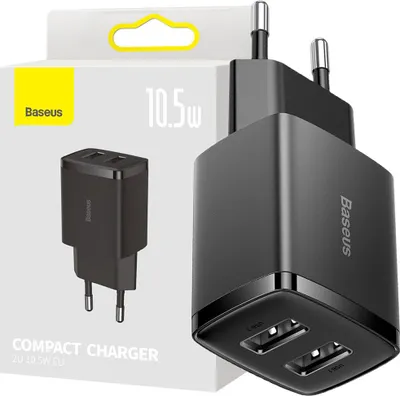 Obrázok produktu pre Baseus Compact Universal Black AC Indoor