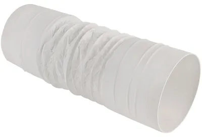 Zdjęcie produktu dla Rura okrągła Ø 150 mm, wąż elastyczny 40 cm bez mufy, rura elastyczna do wyciągu kuchennego