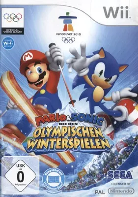 Produktbild von Wii Spiel Mario und Sonic bei den olympischen Winterspielen