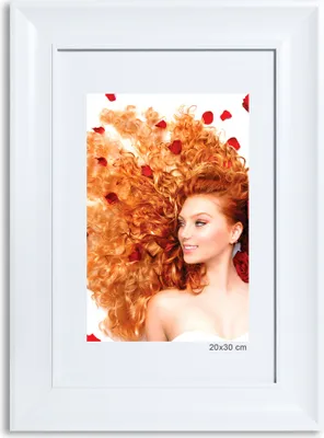 Produktbild von Bilderrahmen Lifestyle Foto Rahmen Collage quadratisch Wanddeko Poster 40D - Farbe: Weiss | Format: 20x30