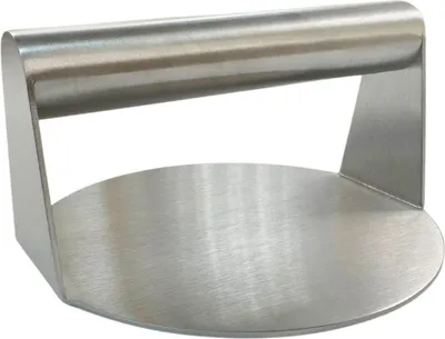 Produktbild von Fackelmann Burgerpresse für Smash-Burger, Edelstahl, PROFESSIONAL, 14 x 14,5 x 7,5 cm