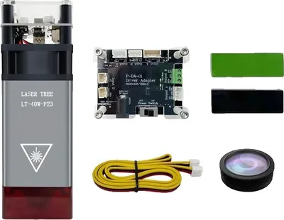Obrázek produktu pro Laserová hlava, dřevořez, modré světlo, LT-40W-F23-KIT