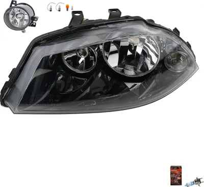 Zdjęcie produktu dla Johns, Reflektory lewe + Osram Night Breaker Laser pasują do Seat Ibiza Cordoba 6L 6L194005M 6Q0941699 5P0941703 5W0941699 5W0941699A 5Z0941699 6