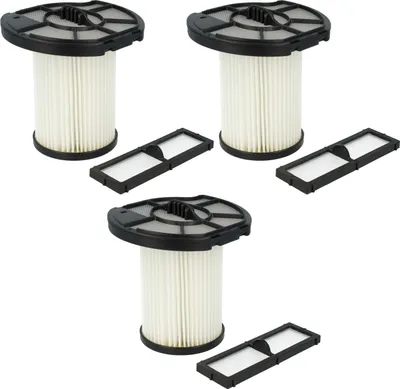 Produktbild von vhbw 6-tlg. Filter-Set kompatibel mit Dirt Devil Centrixx M1883-9, M1883-8, M1883-7, M1883-6, M2882-0, M2882, M2882-1, M1883-5, M1883-4 Staubsauger