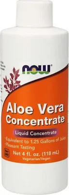 Produktbild von Aloe Vera Konzentrat Aloe Vera Blattkonzentrat 40:1 118 ml NOW FOODS