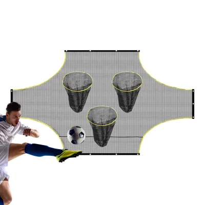 Produktbild von Fußballtornetz mit Zielzonen für das Training
