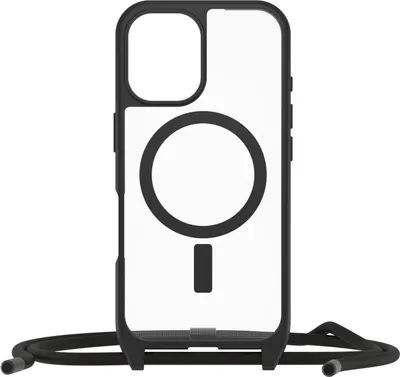 Produktbild von OtterBox React Necklace Series für MagSafe für iPhone 16, Black Crystal