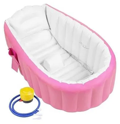 Zdjęcie produktu dla Wanienka dla niemowląt nadmuchiwana PVC pompka czepek kąpielowy