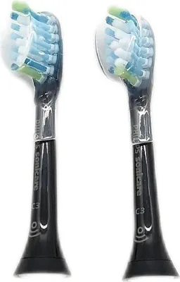 Produktbild von Philips Premium Plaque Defence HX9046/88 Bürstenköpfe (6er-Pack), 6 Stück(e), Schwarz, 3 Monat( e), Hart, 62000 Bewegungen pro Minute, Philips