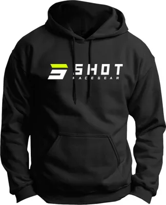 Produktbild von SHOT MAN BLACK TEAM Hoodie schwarz M