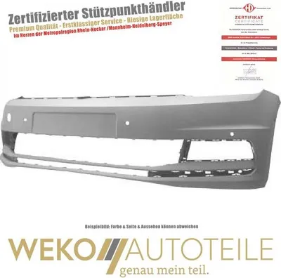 Produktbild von Stoßstange vorne DIEDERICHS 2297051 für VW