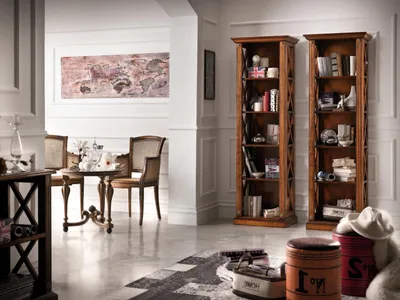 Produktbild von Akten Bücher Regal Schrank Echtholz Schränke Schlafzimmerschrank Schrank Regale