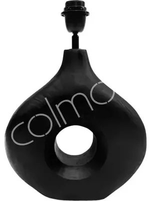 Immagine prodotto di Lampada da tavolo in offerta, colore nero, legno di mango, dimensioni 30x10x39 cm