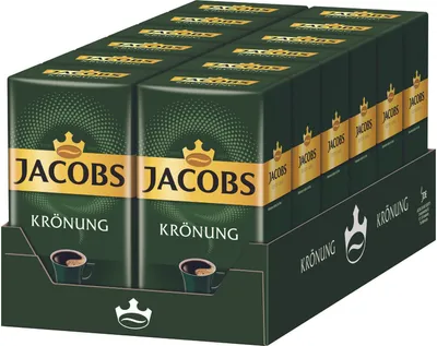 Produktbild von JACOBS Filterkaffee Krönung Klassisch 12x500g Pulver-Kaffee gemahlen Röstkaffee