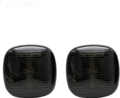 Produktbild von 2x LED Seitenblinker Blinker in Schwarz Smoke SET für Skoda Fabia Octavia II 1Z