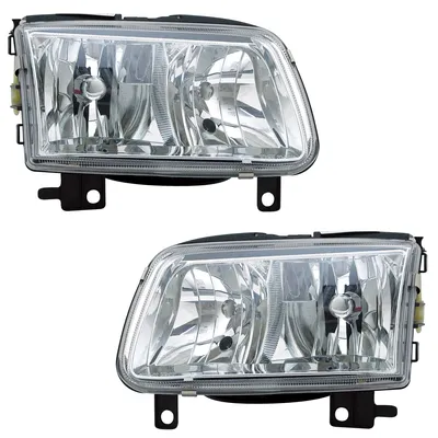 Produktbild von TYC Scheinwerfer Set für VW Polo 6N2 10/1999-10/2001 H1 H7 Halogen + LWR Motoren