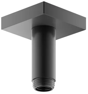 Zdjęcie produktu dla Keuco EDITION 300 ramię prysznicowe do podłączenia sufitowego 1/2" występ 100 mm czarny chrom szczotkowany
