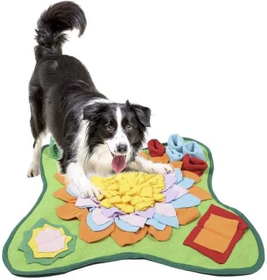 Productafbeelding van Ohpets® Snuffelmat - Speelmat - Hondenspeelgoed - Snackmat - 48x48cm