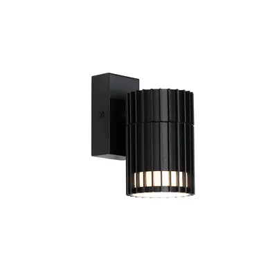 Produktbild von Design Außenwandleuchte Schwarz IP44 Boris
