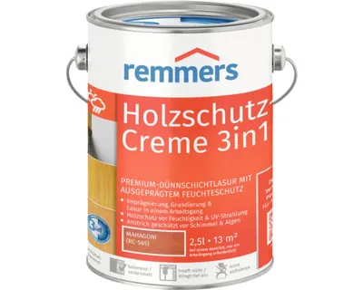 Zdjęcie produktu dla Remmers Impregnat do drewna mahoń kremowy 2,5 l