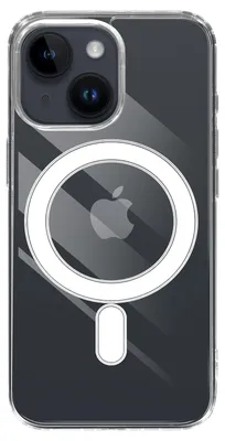 Produktbild von Avizar, Transparente stoßfeste MagSafe Hülle für Apple iPhone 13 mini, Transparent