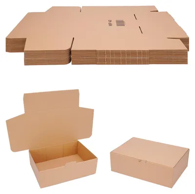 Produktbild von 50 Versandkartons - 310 x 215 x 100 mm - kleine Kartons für Versand Faltschachteln
