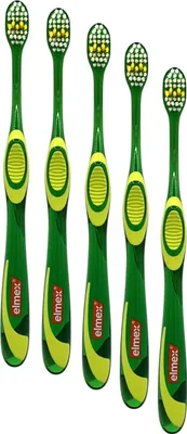 Produktbild von 5x Elmex Junior Zahnbürste weich