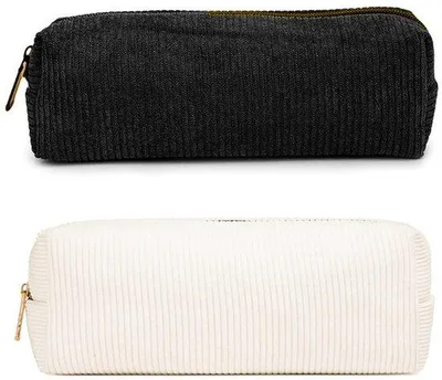 Immagine prodotto di Set di 2 organizer in velluto a coste 21*7*6 cm beige/nero