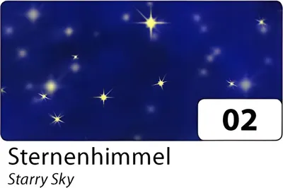 Produktbild von Transparentpapier Rolle 50,5x70cm 115g Sternenhi.