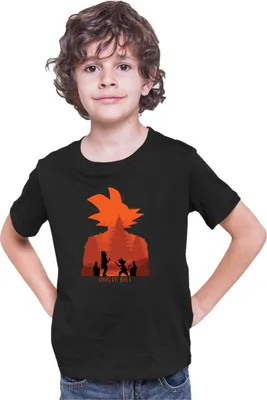 Obrázok produktu pre Detské tričko Kid Dragon Anime Manga Ball Z Goku 02, 3-4 Rok - 104 / čierna