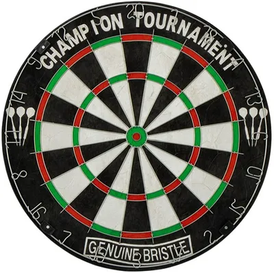 Produktbild von Dartboard Classic 45 x 3,5 cm Schwarz/Weiß