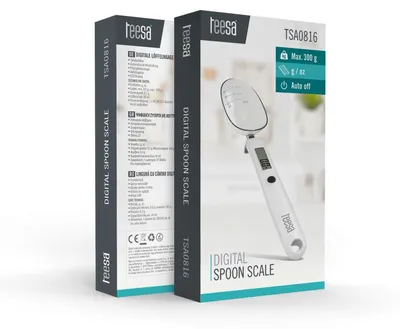 Obrázek produktu pro Teesa TSA0816 Lžíce s kuchyňskou váhou 0,3 kg, LCD, bílá