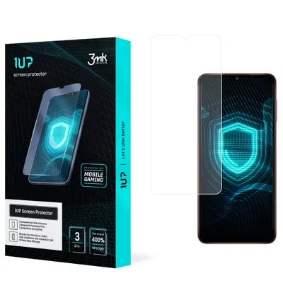 Produktbild von 3mk Display Schutzfolie 1UP für Samsung Galaxy A12 transparent Gaming (3 Stück)