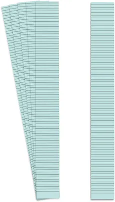 Produktbild von Markierungsstreifen 10mm B300xH32mm VE=10 Stück himmelblau