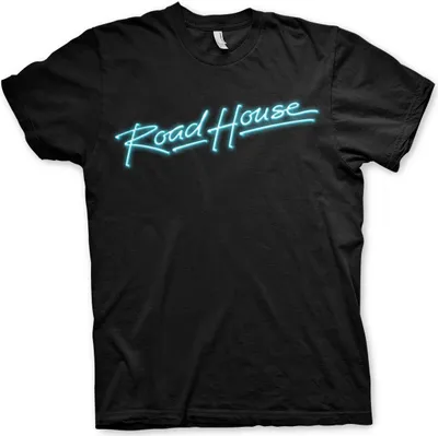 Obrázok produktu pre Tričko s logom Road House - veľké - čierne