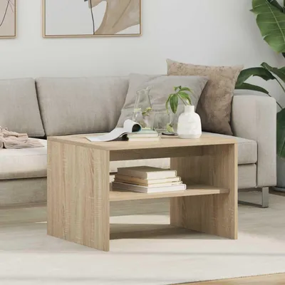 Obrázok produktu pre Moderný konferenčný stolík z dreva, rozmer 60 x 50 x 40 cm