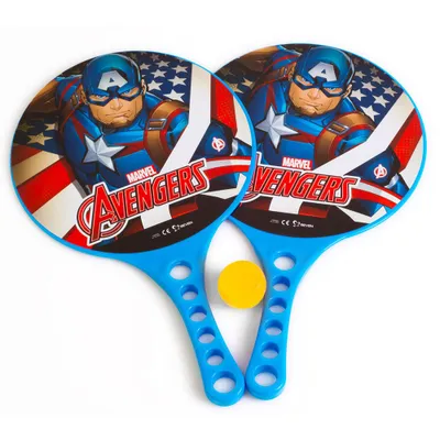 Obrázek produktu pro Avengers plážový tenisový set stolní tenis Captain Ameria Deisgn